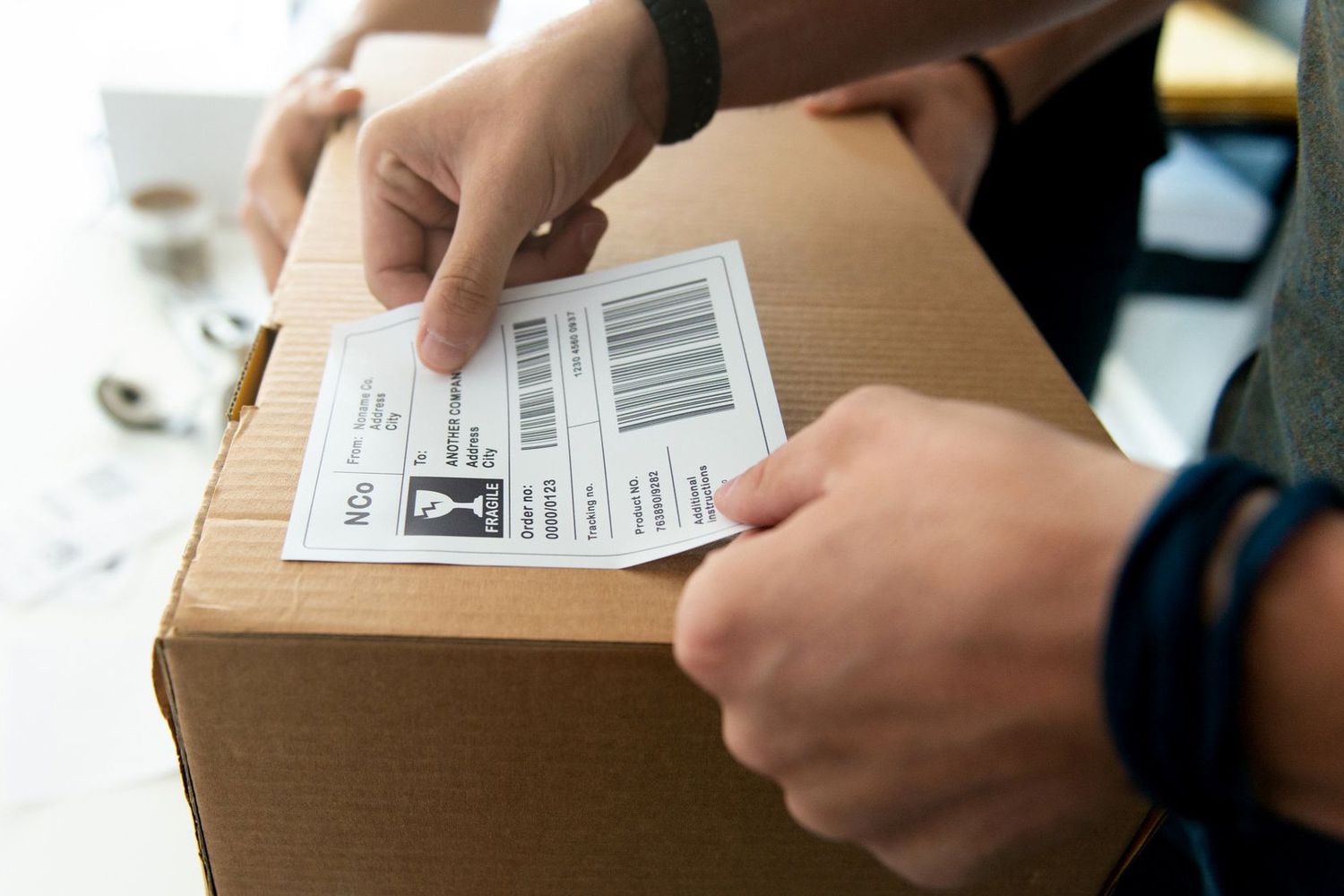 Package Sorting and Labeling
